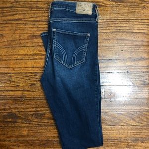 Hollister High rise super skinny jeans WORN ONCE